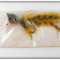 E.H. Peckinpaugh Co Frog Spot Peck's Special Popping Minnow On Card