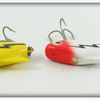 Heddon Yellow & White Red Head Sonic Pair