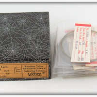 Weber Reverse Taper Spinning Leaders In Spider Web Box 