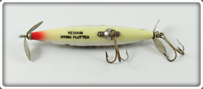 Vintage Heddon Dying Flutter Fishing Lure - Coachdog 