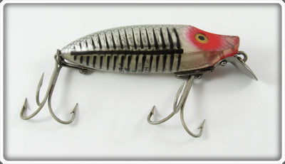 Vintage Heddon Silver Shore Early River Runt Lure