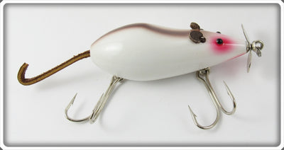 Contemporary White & Brown Mouse