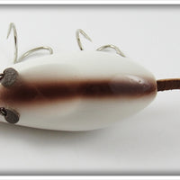 Contemporary White & Brown Mouse