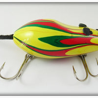 Contemporary Yellow, Red & Green Mouse
