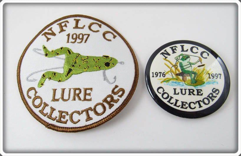 NFLCC 1997 Rhodes Frog Patch & Frog Pin