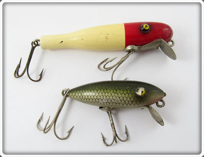 Paw Paw Pair: Red/White & Green Scale