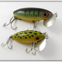 Arbogast Perch & Frog Jitterbug Pair