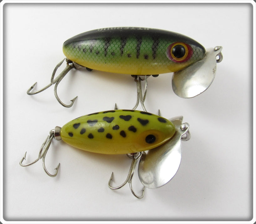 Arbogast Perch & Frog Jitterbug Pair
