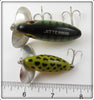 Arbogast Perch & Frog Jitterbug Pair