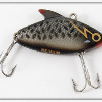 Vintage Heddon Black Crappie Super Sonic Lure