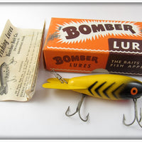 Bomber Yellow Black Ribs Model 600 In Box