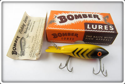 Bomber Yellow Black Ribs Model 600 In Box