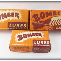 Bomber Empty Box Lot Of Three