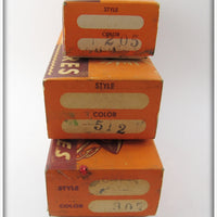 Bomber Empty Box Lot Of Three