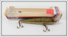 Vintage Rebel Naturalized Bass Minnow Lure In Box 