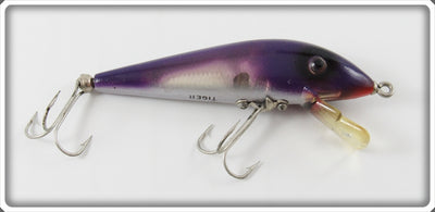 Vintage Heddon Purple Tiger Lure 