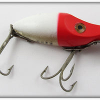 Heddon Red Head White Early Midget River Runt