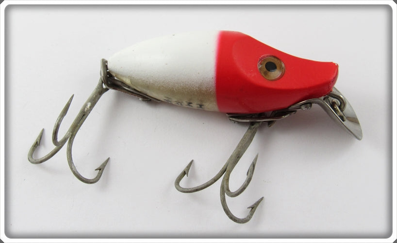 Heddon Red Head White Early Midget River Runt
