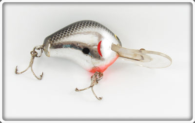 Vintage Bagley Flash Black On Silver DB1 Divin' B I Lure