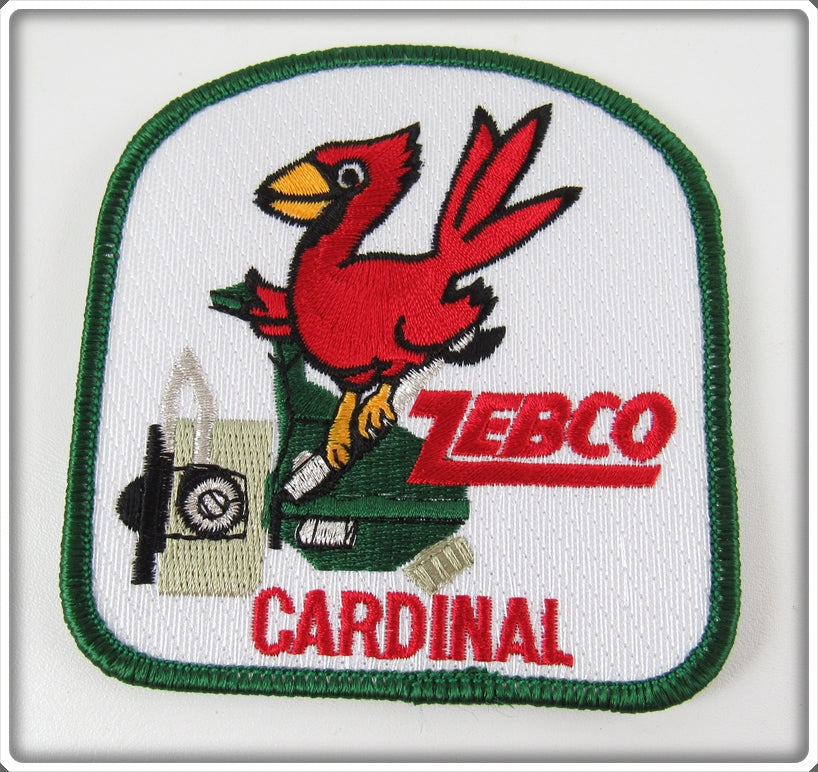 Vintage Zebco Cardinal Reel Patch For Sale