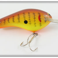 Bagley Dark Crayfish On Chartreuse DB3 Diving B III Lure