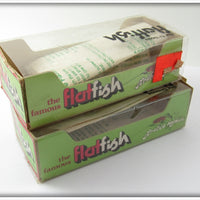Helin Frog X4 7 Silver F7 Flatfish Pair In Boxes