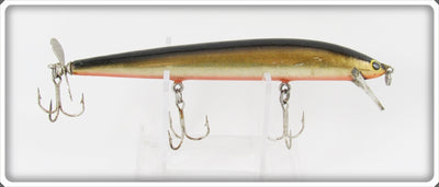 Vintage Bagley Black On Gold Bang O Lure