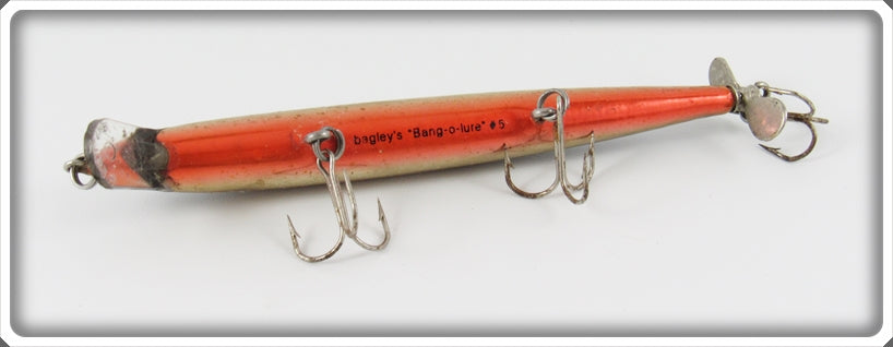 Vintage Bagley Black On Gold Bang O Lure For Sale | Lure Lagoon