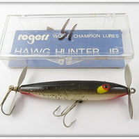 Rogers Pearl Black Back Silver Flakes Hawg Hunter Jr In Box