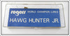 Rogers Pearl Black Back Silver Flakes Hawg Hunter Jr In Box