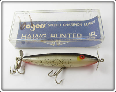 Rogers Pearl Black Back Silver Flakes Hawg Hunter Jr In Box
