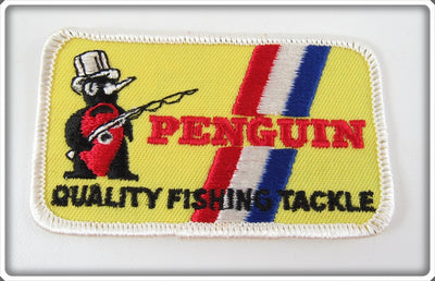 Vintage Penguin Quality Fishing Tackle Patch