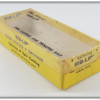 Fred Arbogast Black Rib Lip In Box