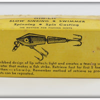 Fred Arbogast Black Rib Lip In Box