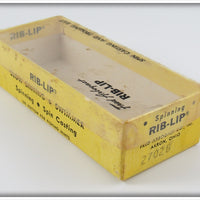 Fred Arbogast Black Rib Lip In Box