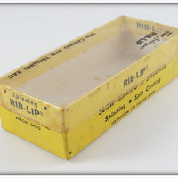 Fred Arbogast Black Rib Lip In Box