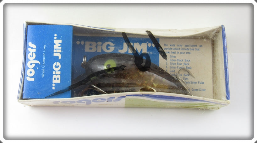 Rogers Hologram Finish Big Jim In Box