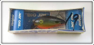 Rogers Orange Belly Black Splatter Back Big Jim In Box