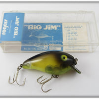Rogers Translucent Yellow Black Back Big Jim In Box