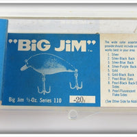 Rogers Translucent Yellow Black Back Big Jim In Box