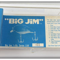 Rogers Translucent Red Black Back Big Jim In Box