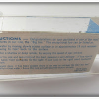 Rogers Translucent Red Black Back Big Jim In Box