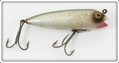 Vintage Heddon Silver Flitter Darting Zara Lure 