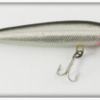 Vintage Bagley Black On Silver Foil Bang O Lure
