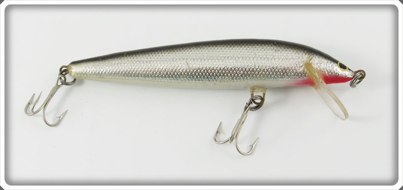 Vintage Bagley Black On Silver Foil Bang O Lure