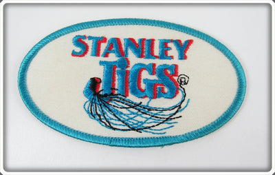 Vintage Stanley Jigs Blue & White Patch