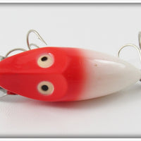 Heddon Red & White Midget River Runt