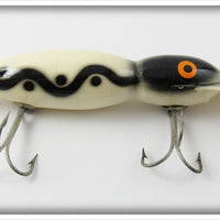 Bomber White Black Shadow Stripe Water Dog In Box