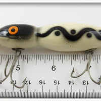 Bomber White Black Shadow Stripe Water Dog In Box