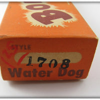 Bomber White Black Shadow Stripe Water Dog In Box